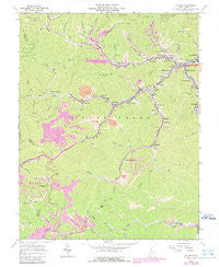 Holden West Virginia Historical topographic map, 1:24000 scale, 7.5 X 7.5 Minute, Year 1963