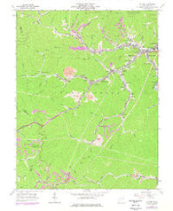 Holden West Virginia Historical topographic map, 1:24000 scale, 7.5 X 7.5 Minute, Year 1963