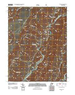 Hopeville West Virginia Historical topographic map, 1:24000 scale, 7.5 X 7.5 Minute, Year 2011