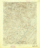Huntersville West Virginia Historical topographic map, 1:125000 scale, 30 X 30 Minute, Year 1894
