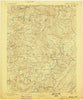 Huntersville West Virginia Historical topographic map, 1:125000 scale, 30 X 30 Minute, Year 1894
