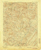 Huntersville West Virginia Historical topographic map, 1:125000 scale, 30 X 30 Minute, Year 1894