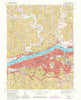 Huntington West Virginia Historical topographic map, 1:24000 scale, 7.5 X 7.5 Minute, Year 1968