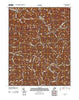 Ivydale West Virginia Historical topographic map, 1:24000 scale, 7.5 X 7.5 Minute, Year 2011