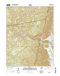 Junior West Virginia Historical topographic map, 1:24000 scale, 7.5 X 7.5 Minute, Year 2014