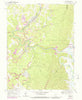 Junior West Virginia Historical topographic map, 1:24000 scale, 7.5 X 7.5 Minute, Year 1969