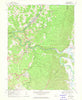 Junior West Virginia Historical topographic map, 1:24000 scale, 7.5 X 7.5 Minute, Year 1969