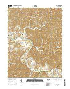 Kanawha West Virginia Historical topographic map, 1:24000 scale, 7.5 X 7.5 Minute, Year 2014