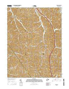 Kenna West Virginia Historical topographic map, 1:24000 scale, 7.5 X 7.5 Minute, Year 2014