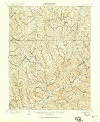 Kenna West Virginia Historical topographic map, 1:62500 scale, 15 X 15 Minute, Year 1906
