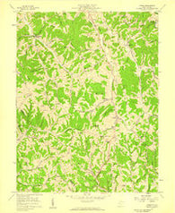 Kenna West Virginia Historical topographic map, 1:24000 scale, 7.5 X 7.5 Minute, Year 1957