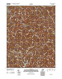 Kentuck West Virginia Historical topographic map, 1:24000 scale, 7.5 X 7.5 Minute, Year 2011