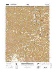 Kermit West Virginia Historical topographic map, 1:24000 scale, 7.5 X 7.5 Minute, Year 2014