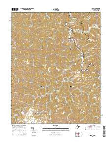 Kermit West Virginia Historical topographic map, 1:24000 scale, 7.5 X 7.5 Minute, Year 2014
