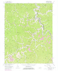 Kermit West Virginia Historical topographic map, 1:24000 scale, 7.5 X 7.5 Minute, Year 1963