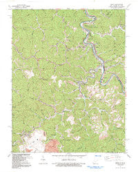 Kermit West Virginia Historical topographic map, 1:24000 scale, 7.5 X 7.5 Minute, Year 1992