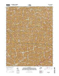 Kettle West Virginia Historical topographic map, 1:24000 scale, 7.5 X 7.5 Minute, Year 2014
