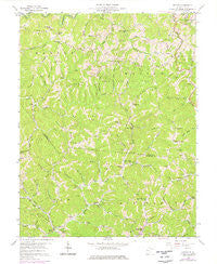 Kettle West Virginia Historical topographic map, 1:24000 scale, 7.5 X 7.5 Minute, Year 1958