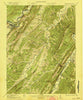 Keyser West Virginia Historical topographic map, 1:62500 scale, 15 X 15 Minute, Year 1922