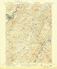 Keyser West Virginia Historical topographic map, 1:62500 scale, 15 X 15 Minute, Year 1922