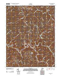 Keystone West Virginia Historical topographic map, 1:24000 scale, 7.5 X 7.5 Minute, Year 2011