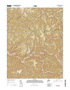 Keystone West Virginia Historical topographic map, 1:24000 scale, 7.5 X 7.5 Minute, Year 2014