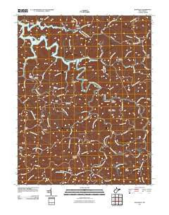 Kiahsville West Virginia Historical topographic map, 1:24000 scale, 7.5 X 7.5 Minute, Year 2011