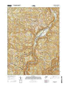 Kingwood West Virginia Historical topographic map, 1:24000 scale, 7.5 X 7.5 Minute, Year 2014