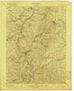 Kingwood West Virginia Historical topographic map, 1:62500 scale, 15 X 15 Minute, Year 1907
