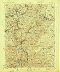 Kingwood West Virginia Historical topographic map, 1:62500 scale, 15 X 15 Minute, Year 1925