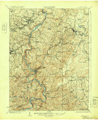 Kingwood West Virginia Historical topographic map, 1:62500 scale, 15 X 15 Minute, Year 1925