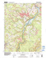 Kingwood West Virginia Historical topographic map, 1:24000 scale, 7.5 X 7.5 Minute, Year 1997