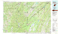 Kingwood West Virginia Historical topographic map, 1:100000 scale, 30 X 60 Minute, Year 1981