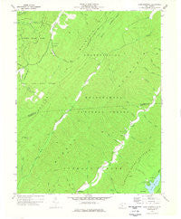 Lake Sherwood West Virginia Historical topographic map, 1:24000 scale, 7.5 X 7.5 Minute, Year 1977