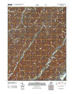 Lake Sherwood West Virginia Historical topographic map, 1:24000 scale, 7.5 X 7.5 Minute, Year 2011