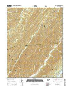 Lake Sherwood West Virginia Historical topographic map, 1:24000 scale, 7.5 X 7.5 Minute, Year 2014