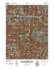 Laneville West Virginia Historical topographic map, 1:24000 scale, 7.5 X 7.5 Minute, Year 2011