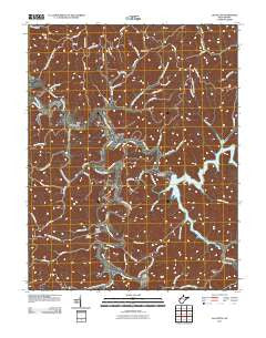 Lavalette West Virginia Historical topographic map, 1:24000 scale, 7.5 X 7.5 Minute, Year 2011