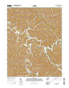 Lavalette West Virginia Historical topographic map, 1:24000 scale, 7.5 X 7.5 Minute, Year 2014