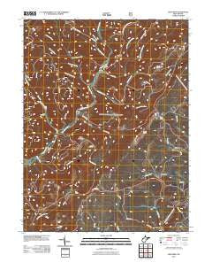 Lead Mine West Virginia Historical topographic map, 1:24000 scale, 7.5 X 7.5 Minute, Year 2011