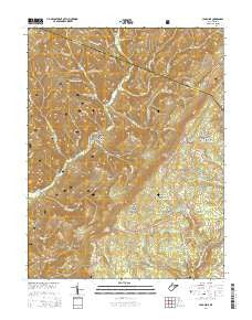 Lead Mine West Virginia Historical topographic map, 1:24000 scale, 7.5 X 7.5 Minute, Year 2014