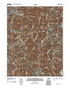 Lerona West Virginia Historical topographic map, 1:24000 scale, 7.5 X 7.5 Minute, Year 2011