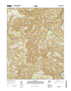 Lerona West Virginia Historical topographic map, 1:24000 scale, 7.5 X 7.5 Minute, Year 2014