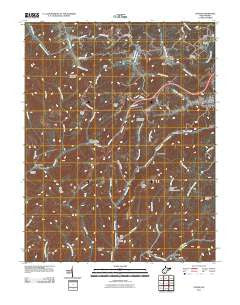 Lester West Virginia Historical topographic map, 1:24000 scale, 7.5 X 7.5 Minute, Year 2011