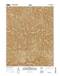 Little Birch West Virginia Historical topographic map, 1:24000 scale, 7.5 X 7.5 Minute, Year 2014