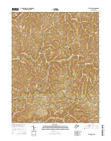 Little Birch West Virginia Historical topographic map, 1:24000 scale, 7.5 X 7.5 Minute, Year 2014