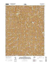 Littleton West Virginia Historical topographic map, 1:24000 scale, 7.5 X 7.5 Minute, Year 2014