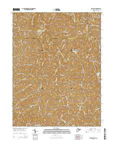 Littleton West Virginia Historical topographic map, 1:24000 scale, 7.5 X 7.5 Minute, Year 2014