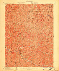 Littleton West Virginia Historical topographic map, 1:62500 scale, 15 X 15 Minute, Year 1903