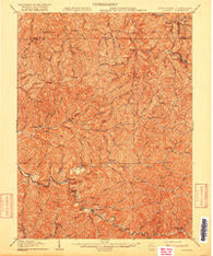 Littleton West Virginia Historical topographic map, 1:62500 scale, 15 X 15 Minute, Year 1905